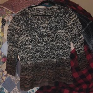 Ny Collection blouse neutral tones